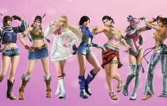 Wallpaper Girl Pink Asuka Tekken Christina Lili Julie