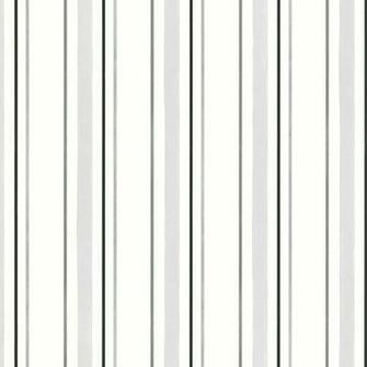 Bw28751 Black White Silver Grey Pin Striped Wallpaper