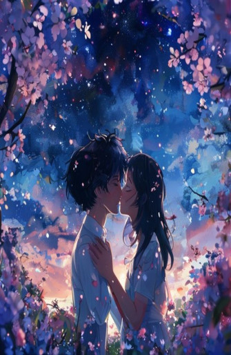 Anime Kiss Wallpaper
