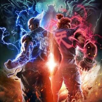 Tekken Fated Retribution Heihachi Akuma Wallpaper In Jpg Format