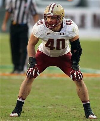 Miami Gardens Fl Usa Boston College Eagles Linebacker Luke Kuechly