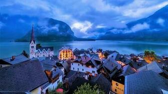 Hallstatt Austria 4k Ultra HD Wallpaper Hintergrund