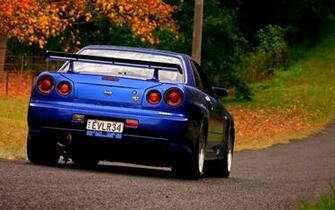Wallpaper Nissan Skyline Gtr R34 Imagebank Biz