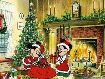 Disney Christmas Background Wallpaper9
