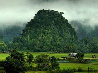 Laos Rural Scenery Wallpaper Gabon Photo Shared By Irita Fans