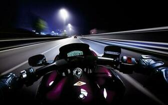 Speeding Bike Pov Wallpaper Myspace Background