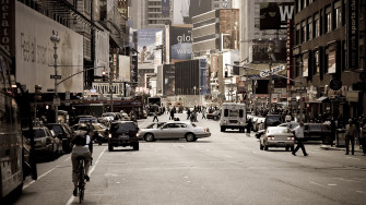 Broadway New York Photo Wallpaper