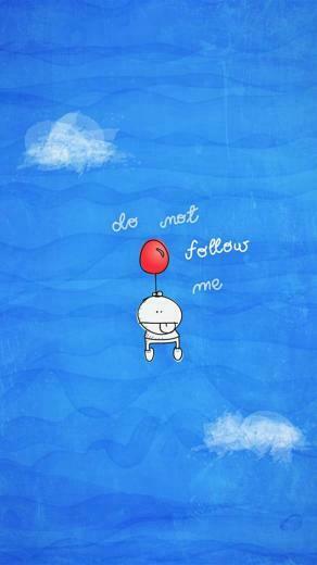 Do Not Follow Me iPhone HD Wallpaper iPhone5 Gallery
