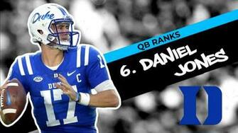 Nfl Draft Quarterback Rankings Daniel Jones Duke Nbc Sports