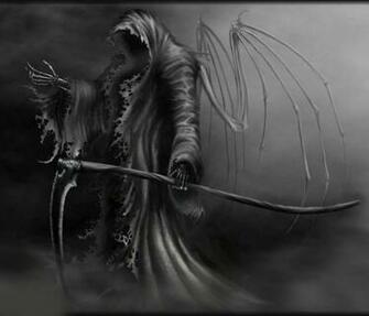Watch The Evil Icon Of Death Grim Reaper Coming To Bring Halloween