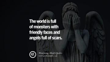 Quotes On Wearing A Mask Lying And Hiding Oneself