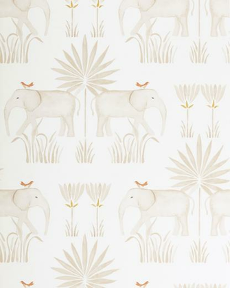 Kalahari Wallpaper Serena Lily Elephant