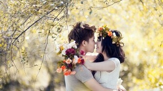 Lover Kiss Wallpaper