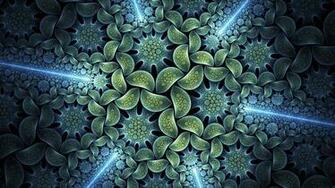 Fractal Abstract Widescreen HD Wallpaper