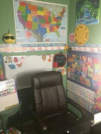 School Play Classroom Backdrop Background