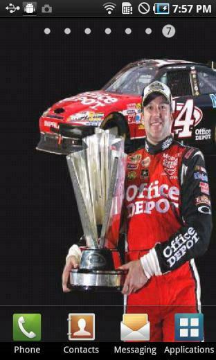 Tony Stewart Live Wallpaper Screenshot