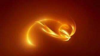 Bright Yellow Curves Wallpaper