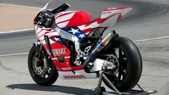 Moto Gp Honda Bike Usa Flag Paint HD Motogp