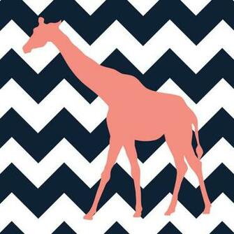 Coral Chevron Computer Wallpaper Print Background