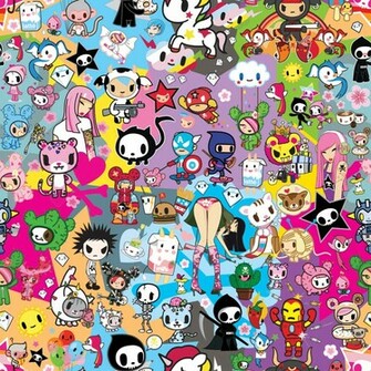 Hello Kitty Tokidoki Wallpaper