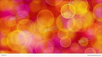 Red Orange Pink Yellow Circle Bokeh Lights Loop Stock