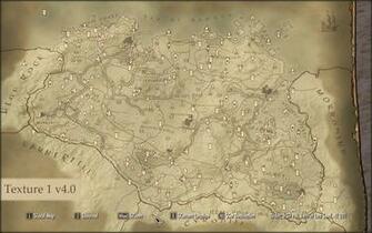 3d Paper World Map At Skyrim Nexus Mods And Community