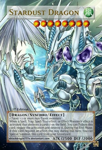 Stardust Dragon Extended Art By Xblackdragin777x