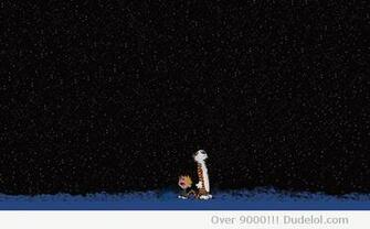 Calvin And Hobbes Wallpaper With Extra On The Bottom So They Sit Above