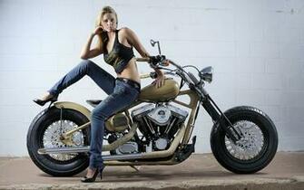 Una Chica Y Super Moto HD Imagenes Wallpaper Gratis