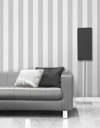 Features Alternating Metallic Silver And Light Grey Off White Stripes