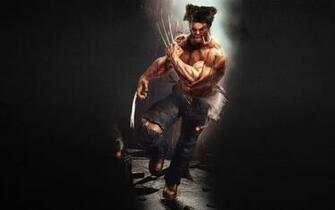 Wolverine Logan Marvel Comics X Men Rain Dark