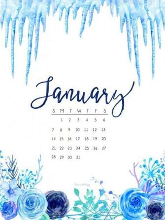 January HD Calendar