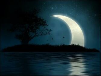 Cool Summer Moon HD Wallpaper Widescreen