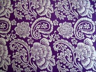 Purple Paisley Paper Power