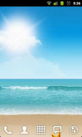 Lovely Beach Live Wallpaper An Awesome A