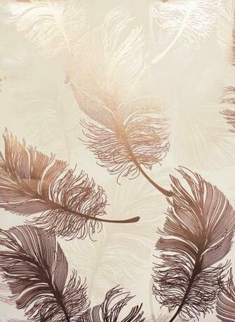 Rose Gold Feather Wallpaper Mia Moon Jewels Color Story In