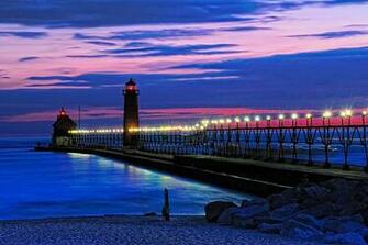Grand Haven Lighthouse Michigan Click Photo For Large