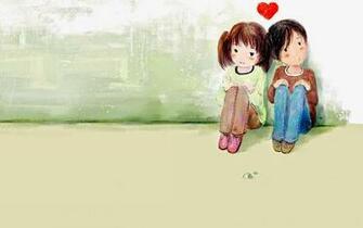 Cartoon Love Image And Wallpaper