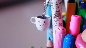Coffee Cup Keychain Wallpaper Photography