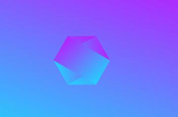 Pure Html Css Hexagon Gradient Background Codelab