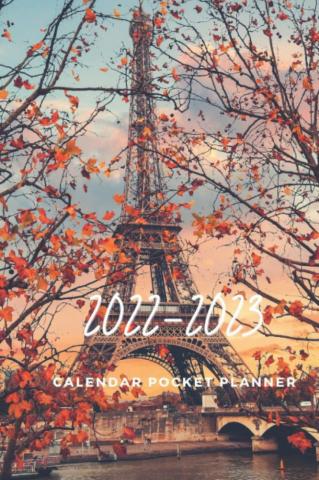 Calendar Pocket Planner Paris Mini Purse