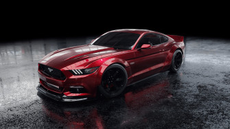 Red Ford Mustang 4k HD Wallpaper Image