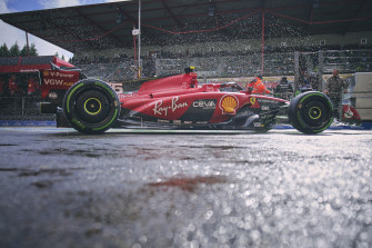 Ferrari Wallpaper In The Wet R Formula1
