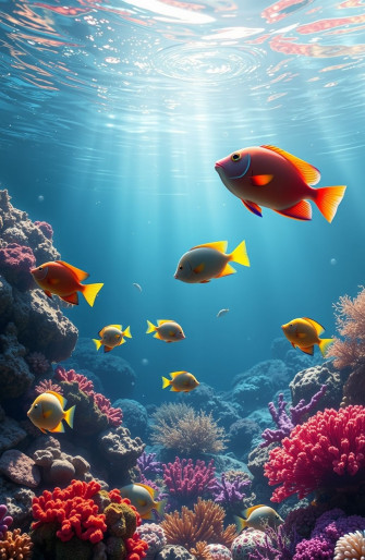 Live Wallpaper Windows Fish