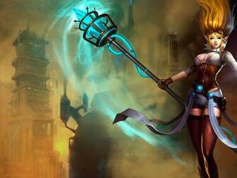 League Of Legends Magic Elves Sorceress Janna Staff