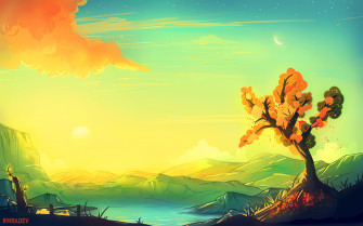 Artistic Sunrise HD Wallpaper And Background