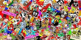 Bomb Sticker Wallpaper Photo