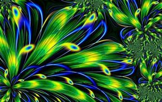 Abstract Feather Wallpaper