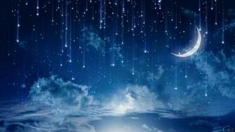Wallpaper Mystical Meteor Shower X Widescreen Desktop