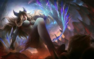 Wallpaper Girl Blonde Fantasy Art Style Fiction